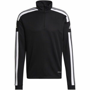 adidas SQUADRA21 TRAINING TOP Pánska futbalová mikina, čierna, veľkosť S