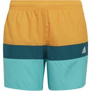 adidas YB CB SHORTS Chlapčenské plavecké šortky, oranžová, veľkosť 164