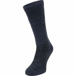 Eisbär TECH LIGHT MEN Pánske Merino ponožky, tmavo sivá, veľkosť 43-46