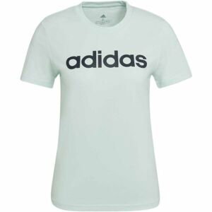 adidas LIN T Dámske tričko, svetlo zelená, veľkosť XS