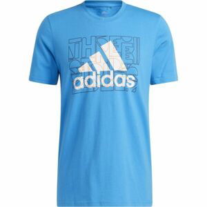 adidas EGAME BOS G TEE Pánske tričko, svetlomodrá, veľkosť L