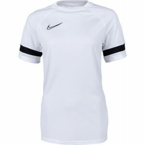 Nike DRI-FIT ACADEMY Pánske futbalové tričko, biela, veľkosť L