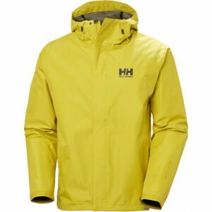 Helly Hansen SEVEN J JACKET Pánska vodoodolná bunda, žltá, veľkosť M