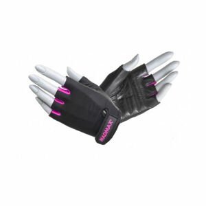 MADMAX RAINBOW Fitness rukavice, čierna, veľkosť L