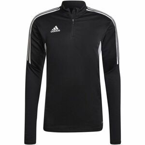 adidas CON22 TR TOP Pánska futbalová mikina, čierna, veľkosť L