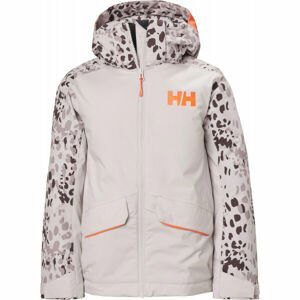 Helly Hansen JR SNOWANGEL JACKET ružová 10 - Dievčenská lyžiarska bunda