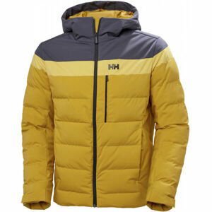 Helly Hansen BOSSANOVA PUFFY JACKET hnedá XL - Pánska lyžiarska bunda