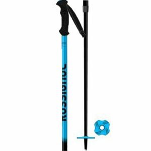 Rossignol TELESCOPIC JR Unisex lyžiarske palice, modrá, veľkosť 70 - 105