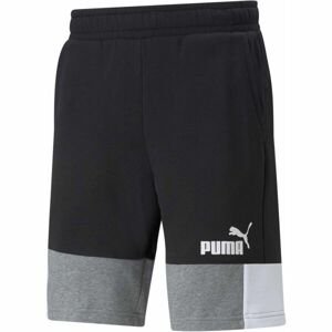 Puma ESS+ BLOCK SHORTS 10 TR Pánske šortky, čierna, veľkosť XL
