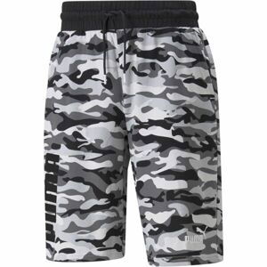 Puma POWER CAMO SHORTS 11 TR Športové šortky, čierna, veľkosť L