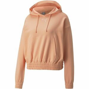 Puma HER HOODIE TR SLM lososová M - Dámska mikina