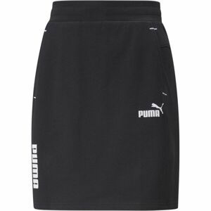 Puma POWE COLORBLOCK SKIRT Dámska sukňa, čierna, veľkosť