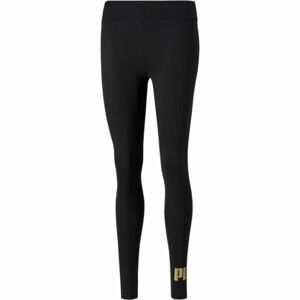 Puma ESS+METALLIC LEGGINGS Dámske legíny, čierna, veľkosť M