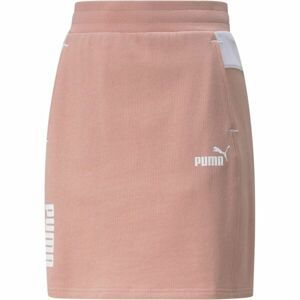 Puma POWE COLORBLOCK SKIRT Dámska sukňa, ružová, veľkosť