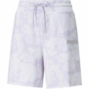 Puma SUMMER GRAPHIC 7 AOP LONG LINE SHORTS Dámske šortky, biela, veľkosť L