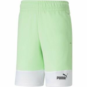 Puma POWER SUMMER CB SHORTS Pánske šortky, svetlo zelená, veľkosť M