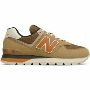 New Balance ML574SCD Pánska voľnočasová obuv, hnedá, veľkosť 42