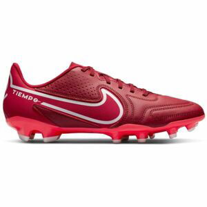 Nike TIEMPO LEGEND 9 CLUB FG/MG Pánske kopačky, vínová, veľkosť 40.5