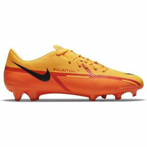 Nike PHANTOM GT2 ACADEMYF FG/MG Pánske kopačky, oranžová, veľkosť 42