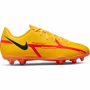 Nike JR PHANTOM GT2 CLUB FG/MG Detské kopačky, oranžová, veľkosť 36.5