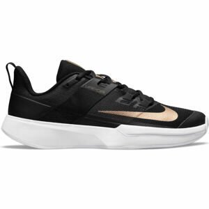 Nike COURT VAPOR LITE CLAY Dámska tenisová obuv, čierna, veľkosť 38