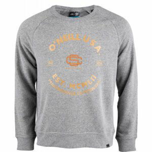 O'Neill AMERICANA CREW SWEATSHIRT Pánska mikina, sivá, veľkosť