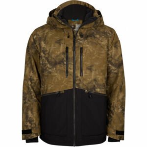 O'Neill TEXTURE JACKET Pánska lyžiarska/snowboardová bunda, hnedá, veľkosť XL