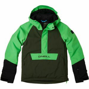 O'Neill ANORAK JACKET Chlapčenská lyžiarska/snowboardová bunda, kaki, veľkosť 164