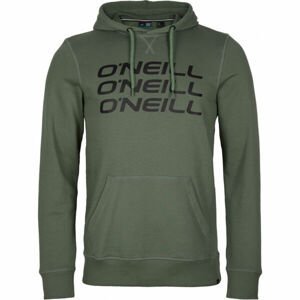 O'Neill TRIPLE STACK HOODIE Pánska mikina, khaki, veľkosť S