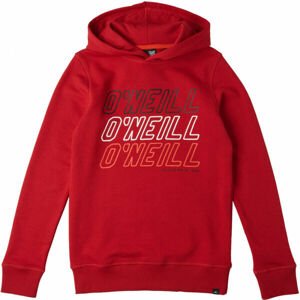 O'Neill ALL YEAR SWEAT HOODIE Chlapčenská mikina, červená, veľkosť 128