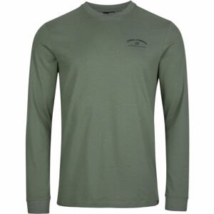 O'Neill MFG GOOD BACKS LS T-SHIRT Pánske tričko s dlhým rukávom, svetlo zelená, veľkosť M