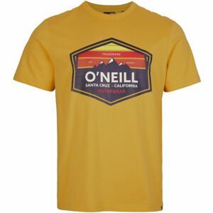 O'Neill MTN HORIZON SS T-SHIRT žltá L - Pánske tričko