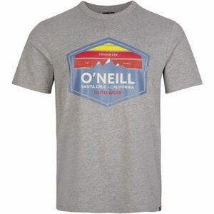 O'Neill MTN HORIZON SS T-SHIRT Pánske tričko, sivá, veľkosť L
