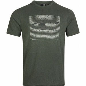 O'Neill GRAPHIC WAVE SS T-SHIRT Pánske tričko, kaki, veľkosť XS