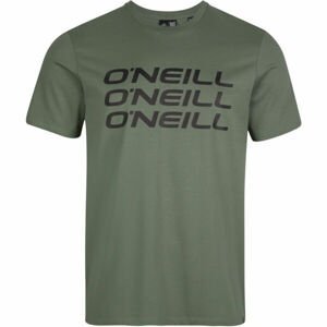 O'Neill TRIPLE STACK SS T-SHIRT Pánske tričko, zelená,čierna, veľkosť