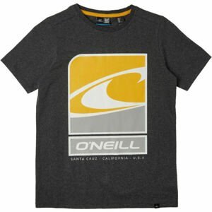 O'Neill FLAG WAVE SS T-SHIRT Chlapčenské tričko, tmavo sivá, veľkosť 164
