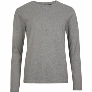 O'Neill ESSENTIAL CREW LS T-SHIRT Dámske tričko s dlhým rukávom, sivá, veľkosť L