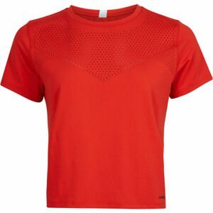 O'Neill TRAVEL LASER SS T-SHIRT Dámske športové tričko, červená, veľkosť M