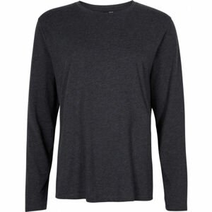 O'Neill ESSENTIAL CREW LS T-SHIRT Dámske tričko s dlhým rukávom, čierna, veľkosť L