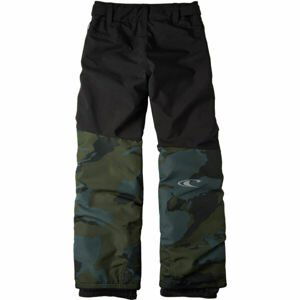 O'Neill ANVIL COLORBLOCK PANTS Chlapčenské snowboardové/lyžiarske nohavice, khaki, veľkosť 152