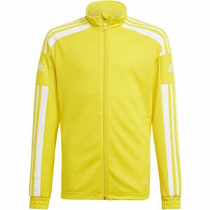 adidas SQ21 TR JKT Y Chlapčenská futbalová mikina, žltá, veľkosť 152