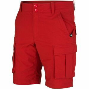 Northfinder HOUSTON Pánske šortky, červená, veľkosť S