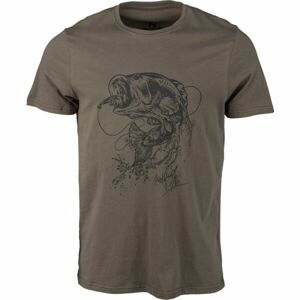 Northfinder ARCHIE Pánske tričko, khaki, veľkosť L