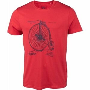 Northfinder TADEO Pánske tričko, červená, veľkosť XL