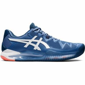 Asics GEL-RESOLUTION 8 CLAY Pánska tenisová obuv, modrá, veľkosť 44.5