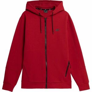 4F MEN'S SWEATSHIRT Pánska mikina, červená, veľkosť S