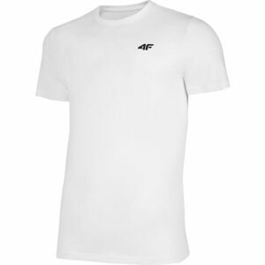 4F MENS T-SHIRT Pánske tričko, biela, veľkosť L
