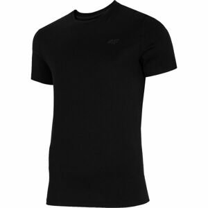 4F MENS T-SHIRT Pánske tričko, čierna, veľkosť XL