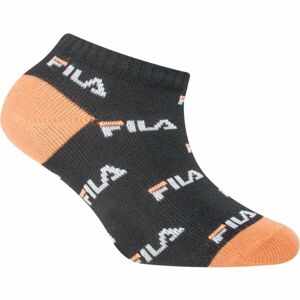 Fila JUNIOR BOY 3P MIX Chlapčenské členkové ponožky, čierna, veľkosť 31-34