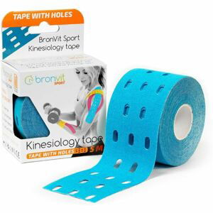 BronVit KINESIO TAPE Kineziologický tejp, modrá, veľkosť